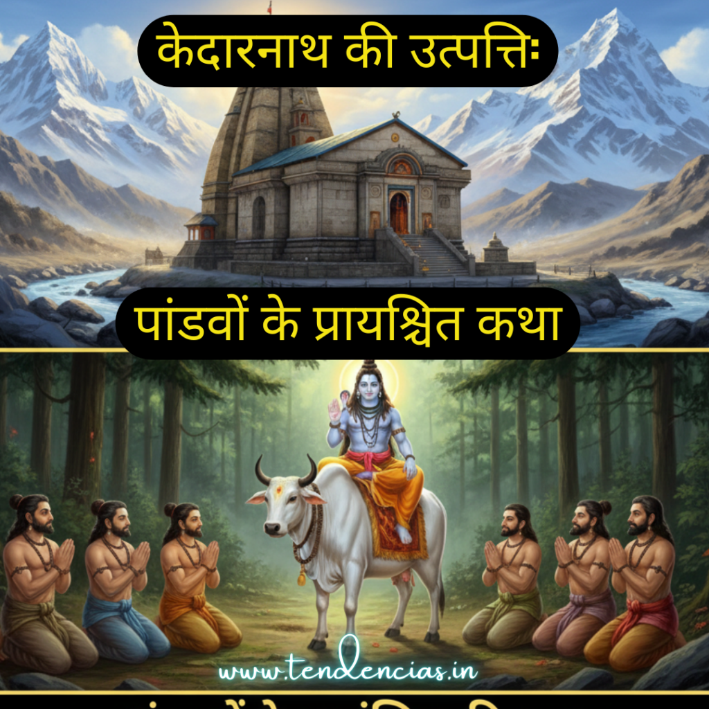 केदारनाथ-की-उत्पत्ति-पांडवों-के-प्रायश्चित-कथा