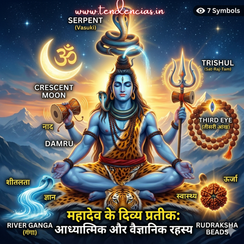 महादेव के त्रिशूल, डमरू और सर्प का असली सच क्या है?
