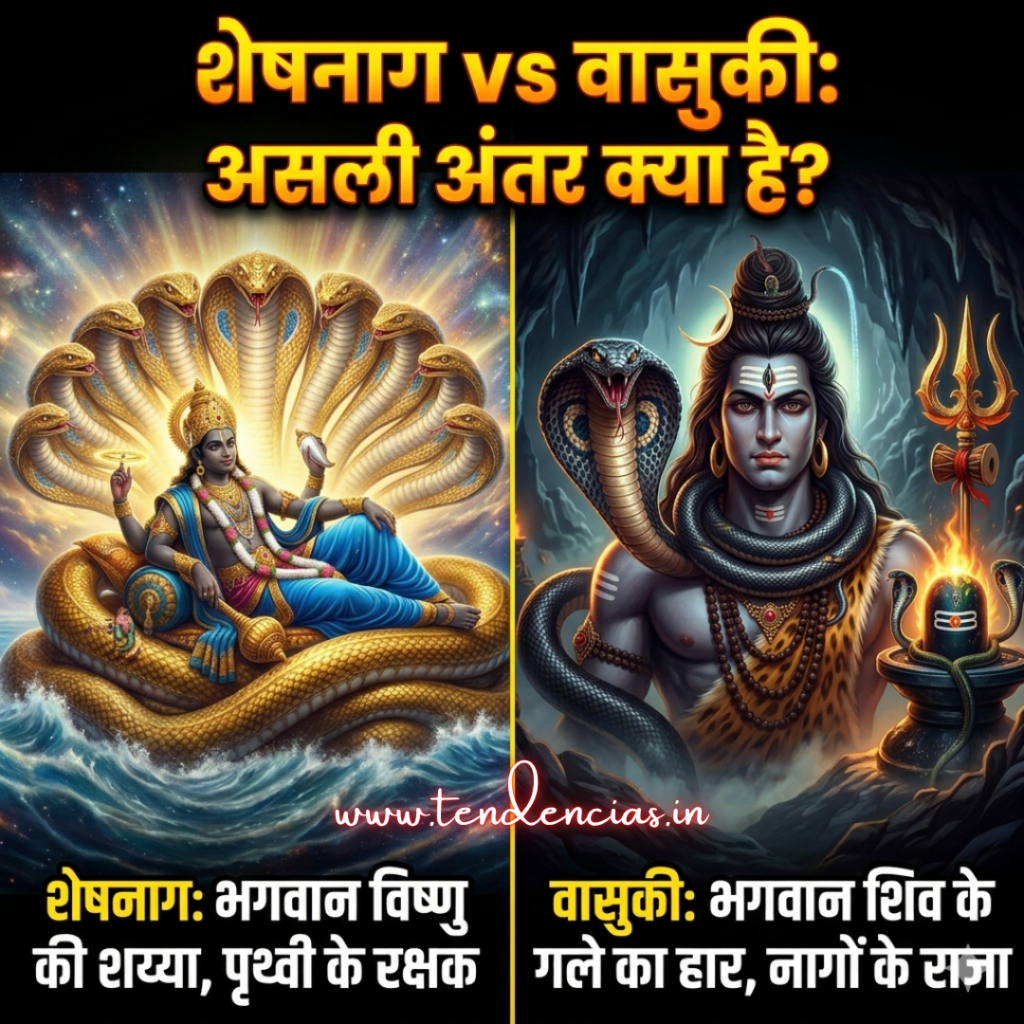 क्या शेषनाग और बासुकी नाग एक ही हैं?